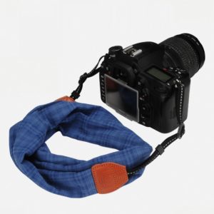 Camera strap blue